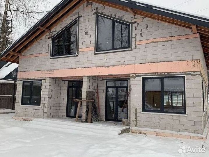 Остекление окон и балконов пвх