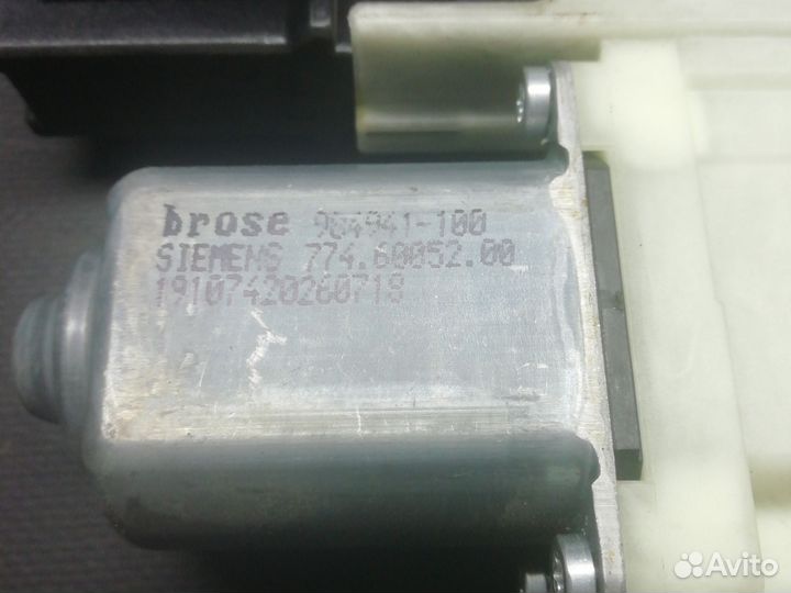 Моторчик эсп передний левый citroen c4 до 2011