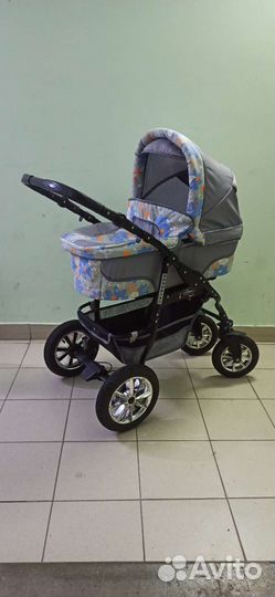 Коляска Krasnal Bavario 3 в 1