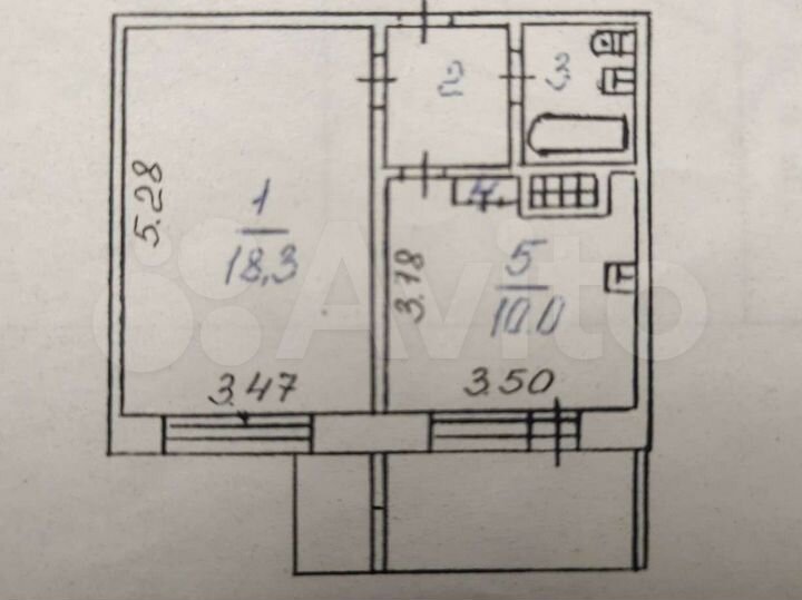 1-к. квартира, 35,7 м², 7/9 эт.
