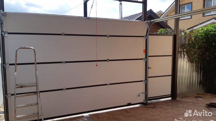 Гаражные ворота секционные ворота