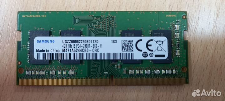 Samsung DDR4 2400MHz 4Gb M471A5244CB0-CRC