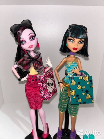 Монстер хай monster high Клео и Дракулаура