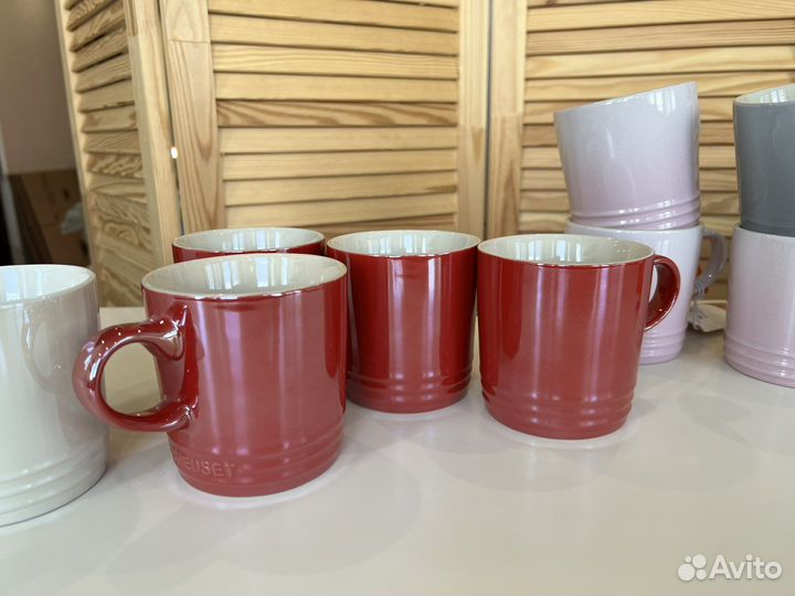 Посуда le creuset кружки каменная керамика