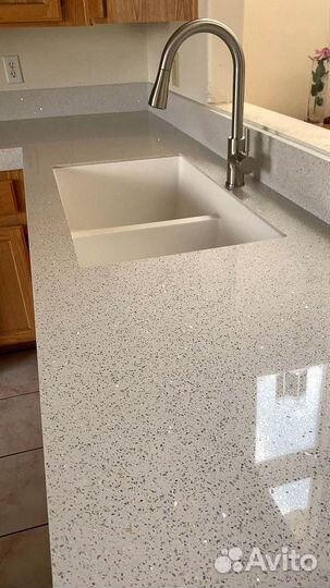 Столешница кухонная из акрилового камня