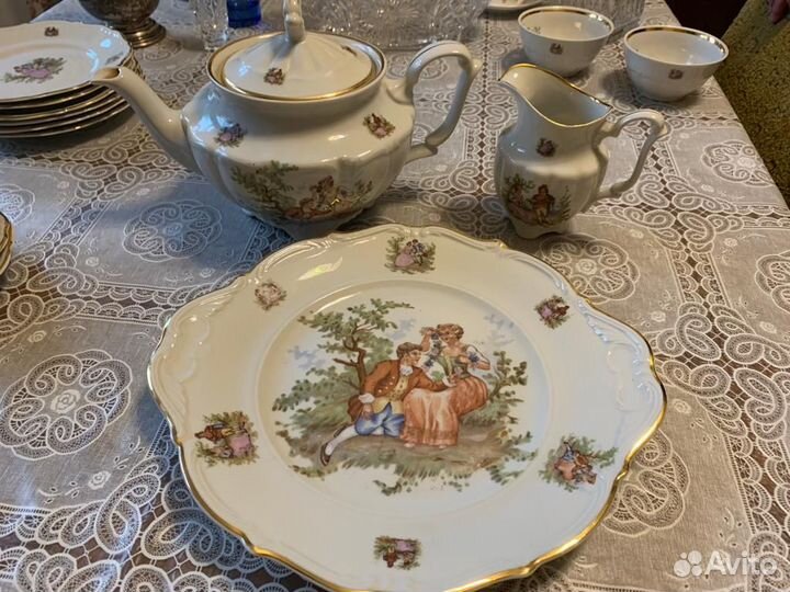 Винтажный чайный сервиз, Польша