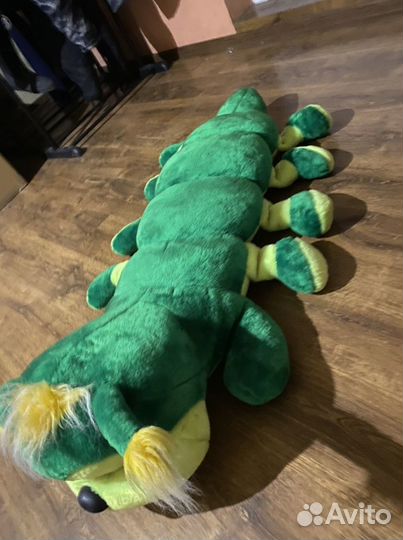 Гусеница мяшкая игрушка 2м