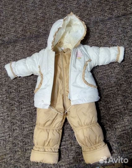 Зимний комбинезон для девочки