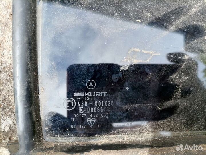 Стекла на mercedes 126