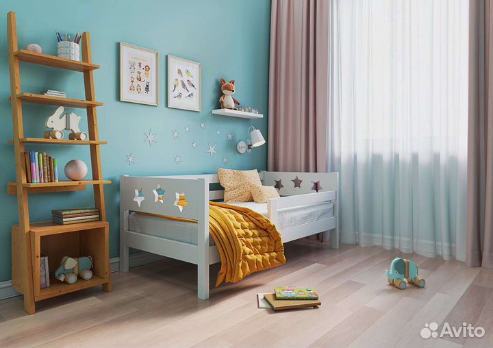 Детская кровать Софа Звёздочка