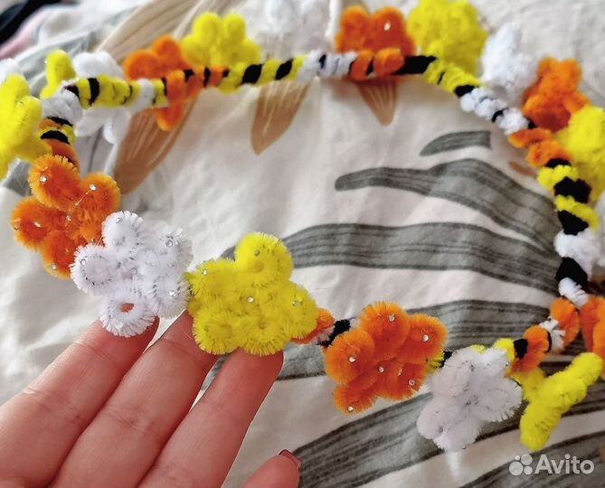 Венок на голову, аксессуар