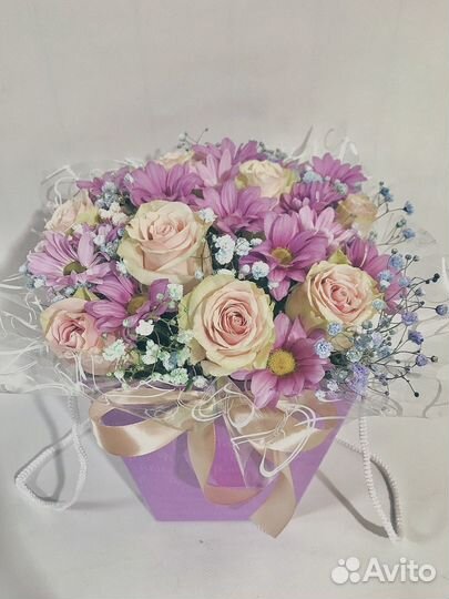 Букет в коробке