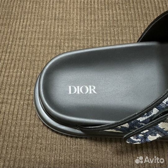 Dior Aqua сандалии синие