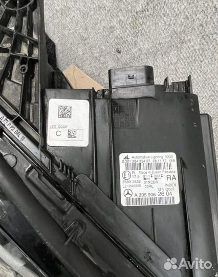 Фара на mersedes W205 Оригинал