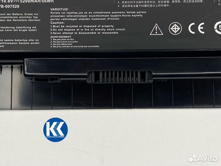 Аккумулятор asus N56VB (A32-N56)