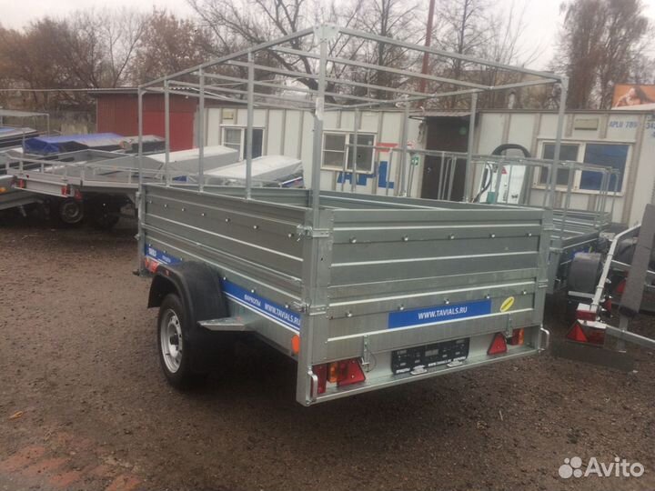 Прицеп легковой Старт 2515 с 2-ым бортом самосвал