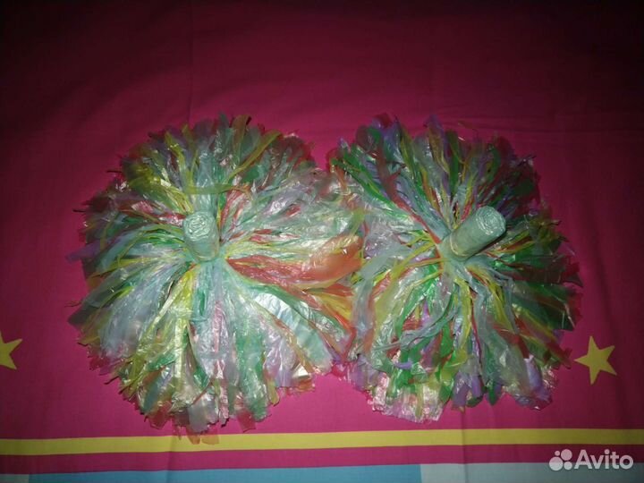 Помпоны для черлидинга, танцев