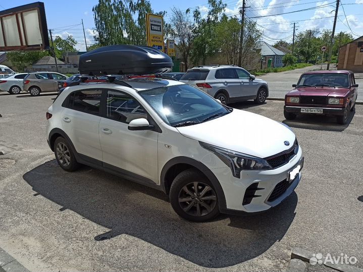 Автобокс на крышу kia rio Х