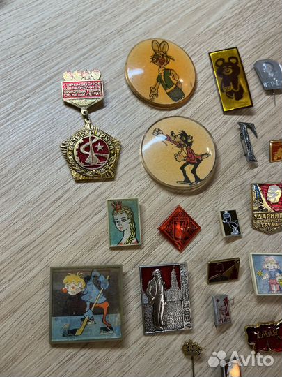 Значоки СССР разные