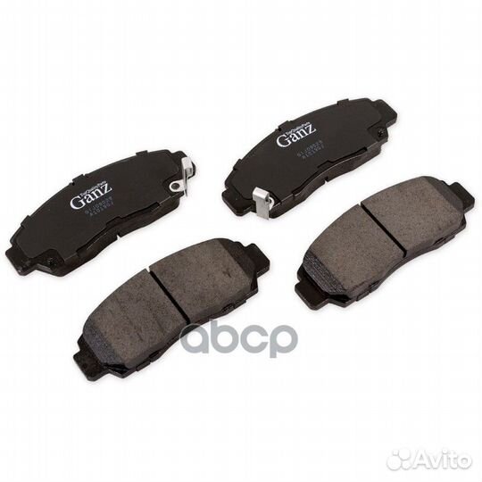 Колодки передние honda civic 4D 06- ganz GIJ090