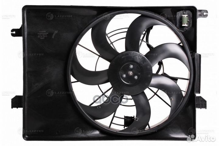 Э/вентилятор охл. с кожухом для а/м Hyundai iX3