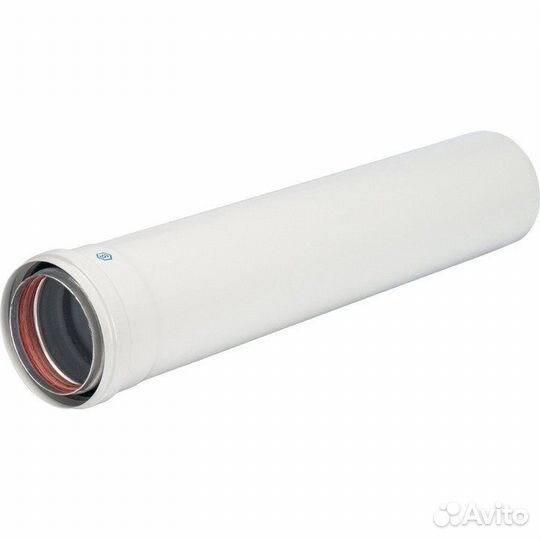 Труба Stout DN80/100 1000 мм утепленная п/м