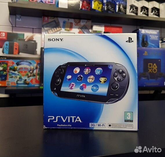 Playstation Vita + карта памяти + игры + гарантия