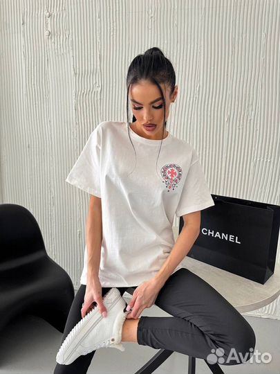 Chrome hearts футболка