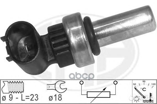 Датчик темпер.охл.жидк. opel/chevrolet 330757 Era