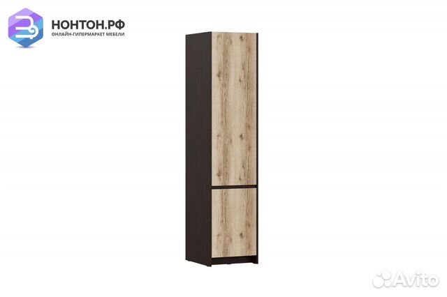 Пенал Прага дуб венге / дуб делано