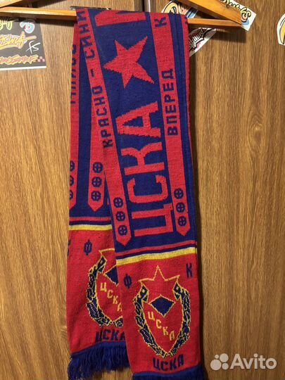 Мужской шарф цска