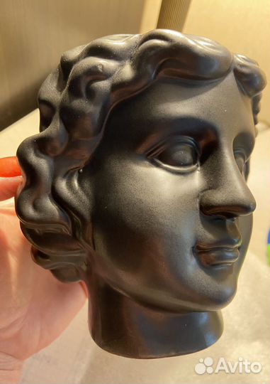 Кашпо Голова Мальчик Юноша керамика Китай