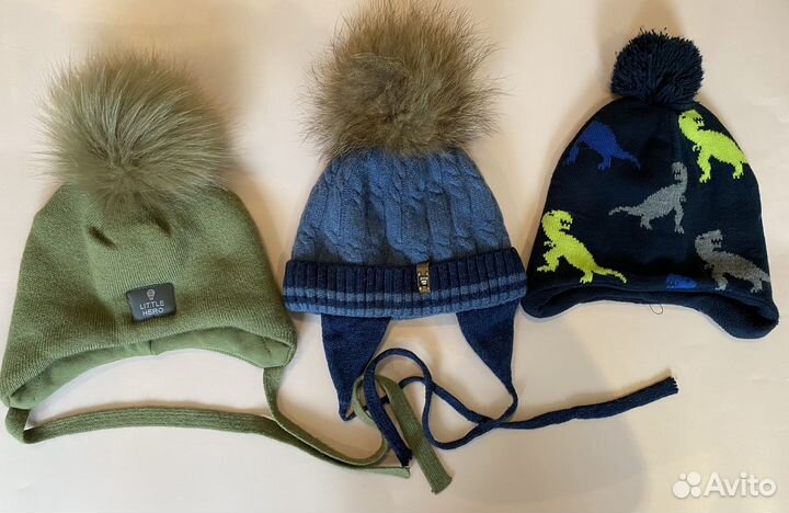 Шапка для мальчика 46 50