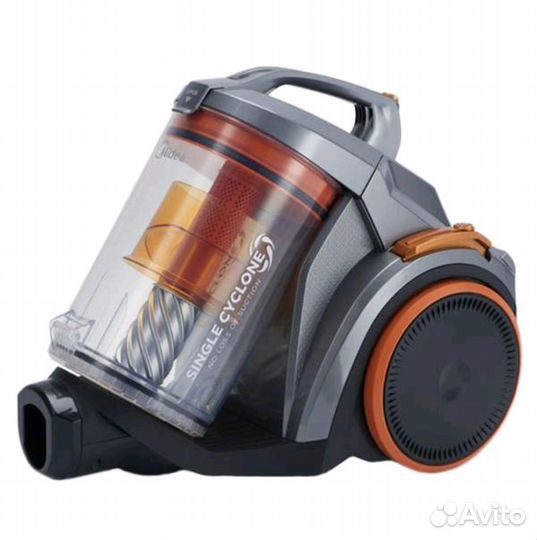 Пылесос Midea VCS43A15 Orange/Silver