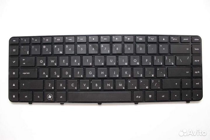 Клавиатура для HP DV6-3000 с рамкой