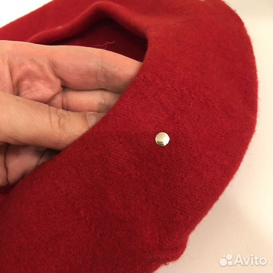 Берет на осень теплая шерсть