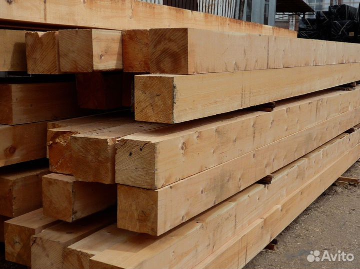 Брус из лиственницы для различных целей