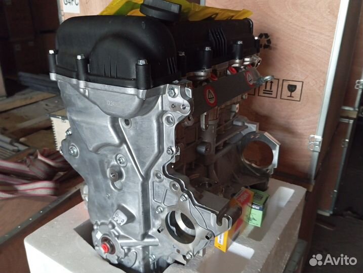Новый двигатель Kia Rio 3 Hyundai Solaris G4FC 1.6