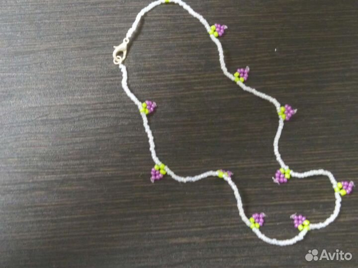 Ожерелье из бисера