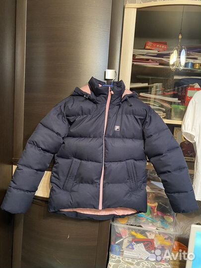 Куртка fila зимняя для девочки