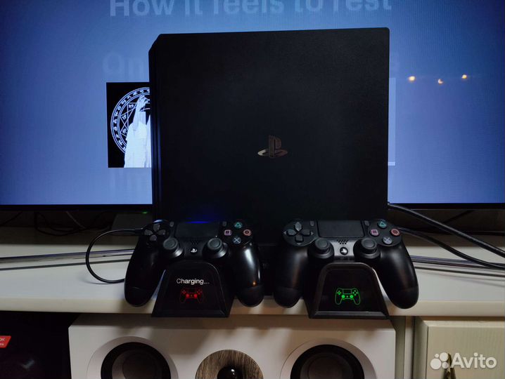 Ps4 pro 1tb + 171 игра