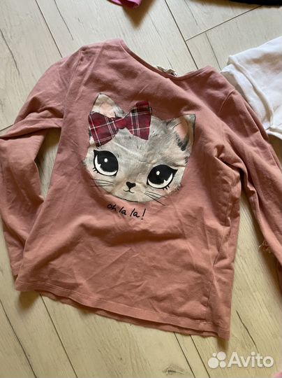 Огромный пакет брендовых вещей на девочку 5-6 лет