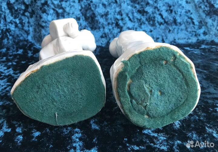 Старый Китай, Парная фарфоровая композиция Дети