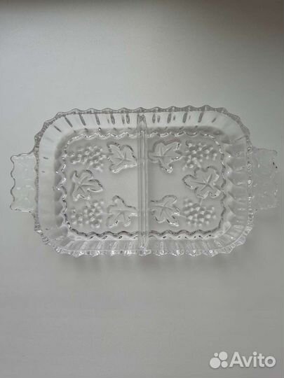 Хрустальная менажница