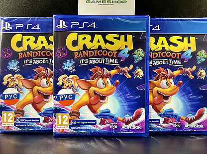 Crash Bandicoot 4: Это Вопрос Времени PS4