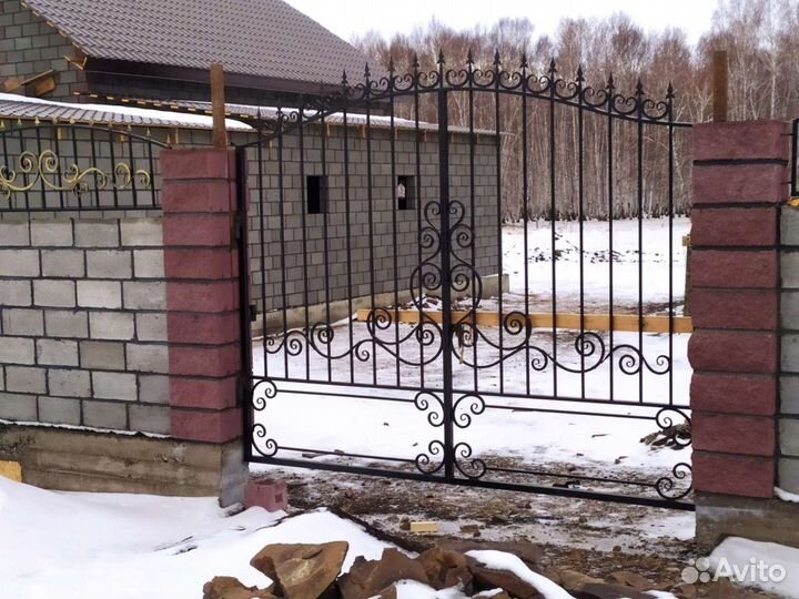 Кованые ворота