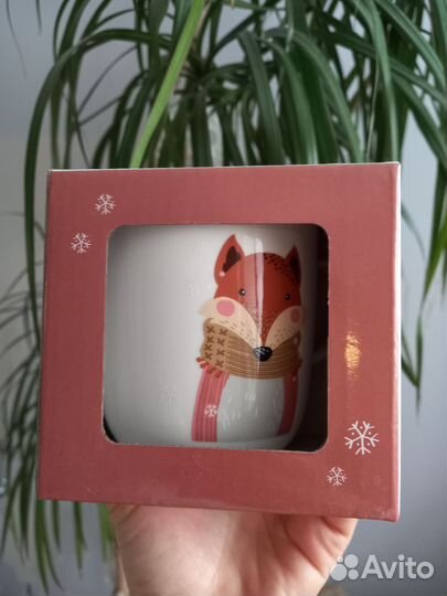 Кружка с лисой