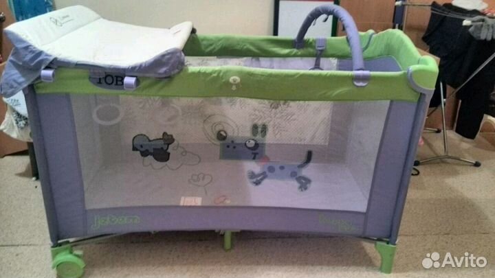 Манеж-кровать