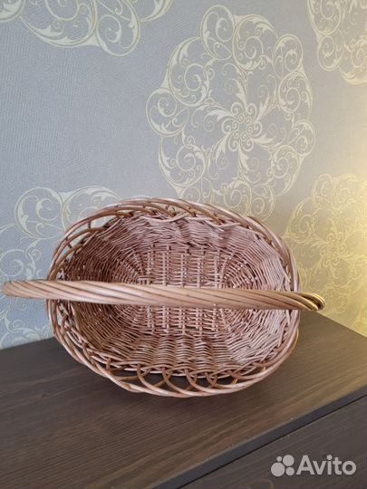 Корзина плетеная ручная работа