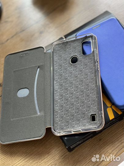 Чехол-книжка на ZTE blade A51 новый